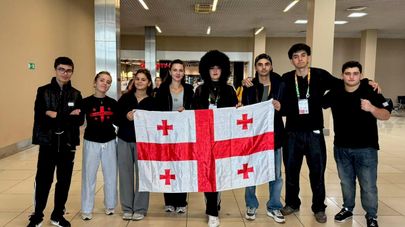Грузинская делегация на Международном фестивале молодежи в Екатеринбурге