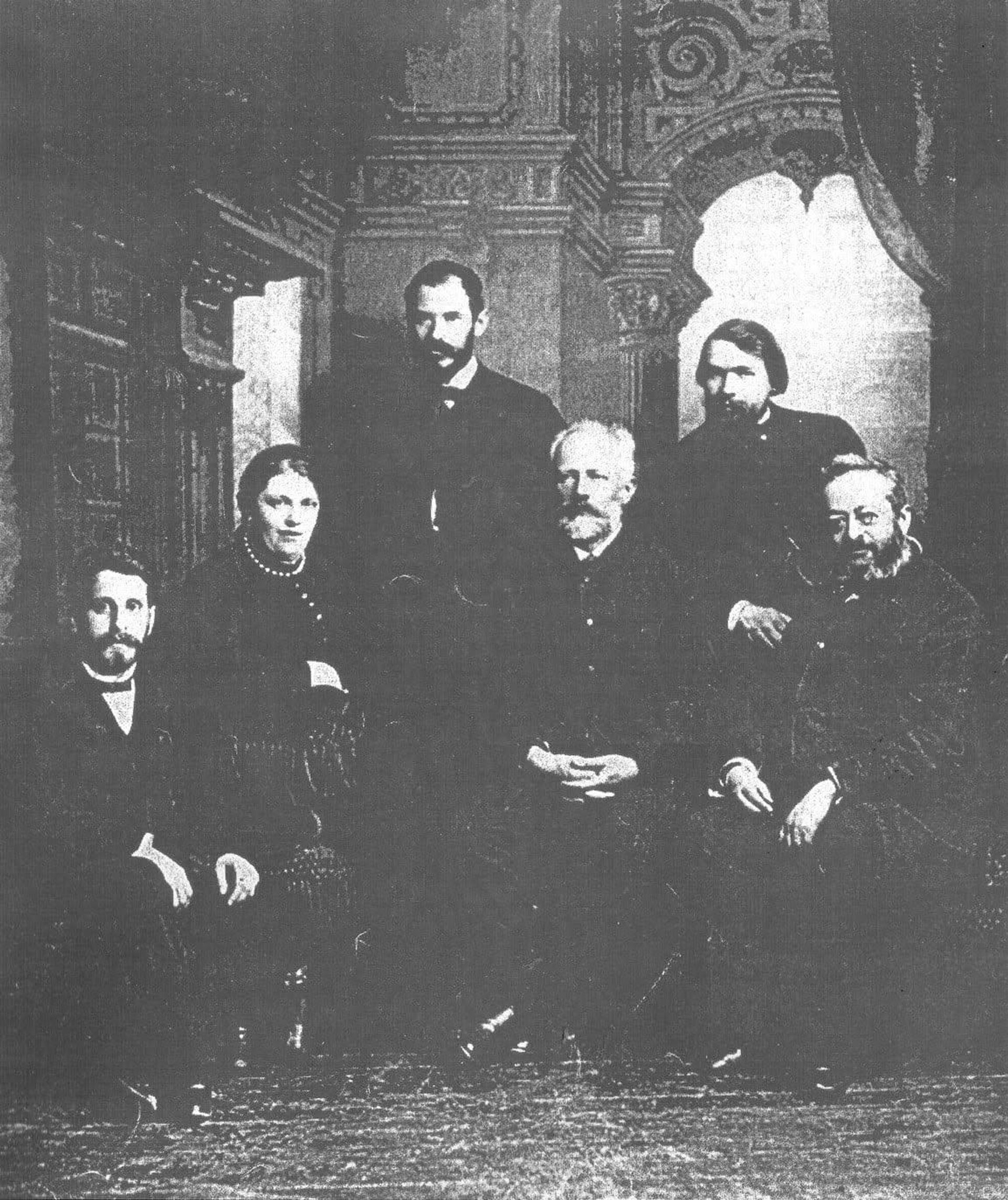 И. Джавахишвили, В. Зарудная, К, Горский, П. Чайковский, М. Ипполитов-Иванов, Э. Эпштейн. Тифлис. Оперный театр. 1886 г.   - Sputnik Грузия, 1920, 28.09.2026