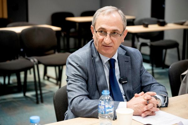 შეხვედრაზე პრობლემის შესახებ საკუთარი ხედვა წარმოადგინა საზოგადოებრივი მაუწყებლის სამეურვეო საბჭოს წევრმა ბონდო მძინარაშვილმა. - Sputnik საქართველო