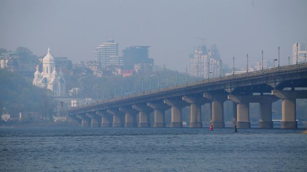 Мост Патона в Киеве, архивное фото - Sputnik Грузия