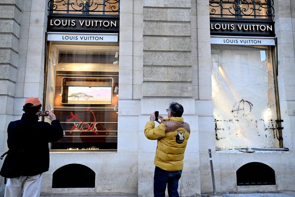  Louis Vuitton-ის ბუტიკი არეულობის შემდეგ ასე გამოიყურება. - Sputnik საქართველო