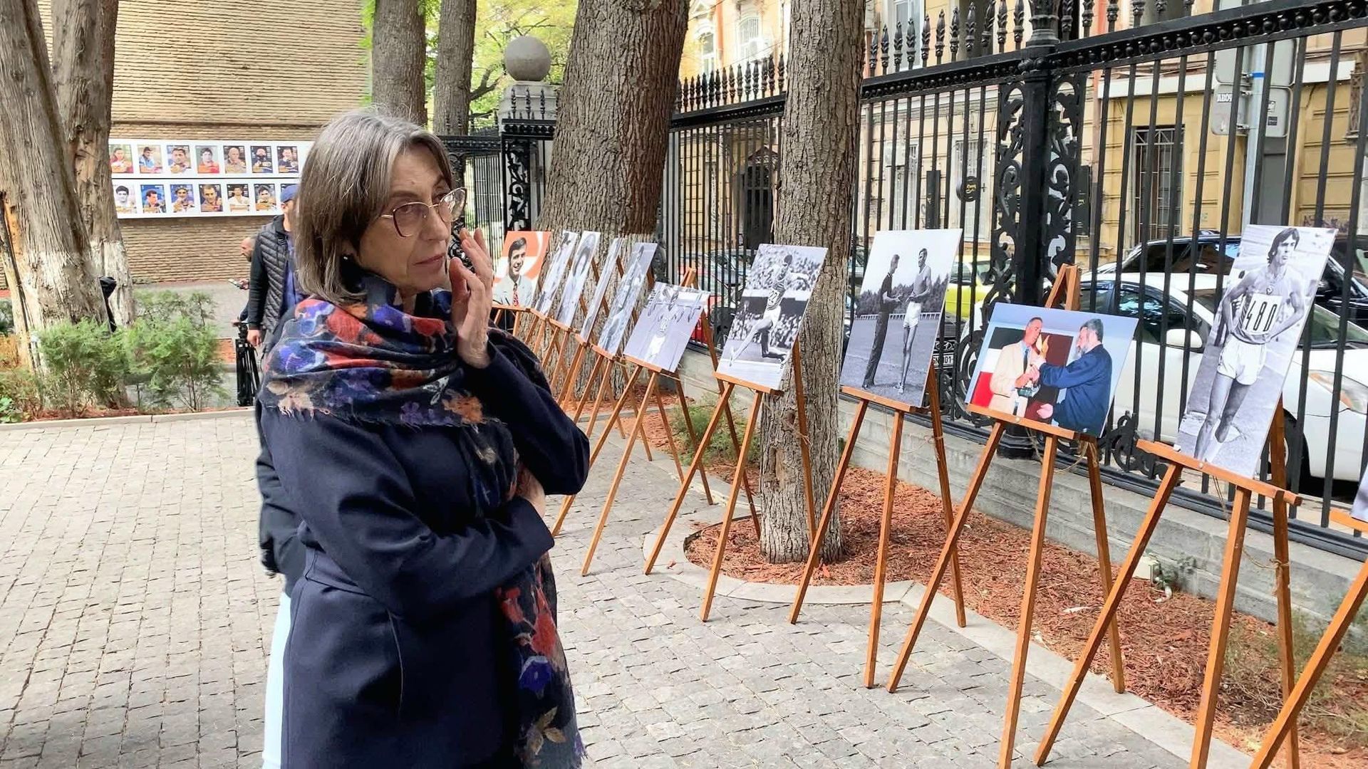 Супруга Виктора Санеева Яна Хварцкия в Тбилиси Супруга Виктора Санеева Яна Хварцкия в Тбилиси - Sputnik Грузия, 1920, 23.10.2026