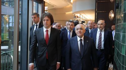 Визит премьер-министра Азербайджана Али Асадова в Тбилиси