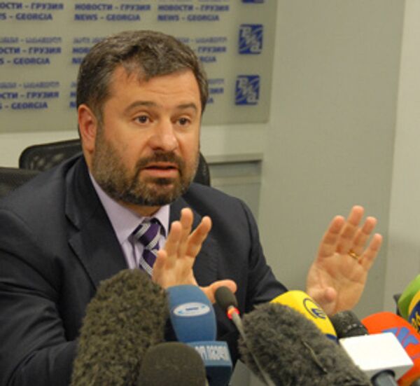 Пресс-конференция бывшего посла Грузии в России Эроси Кицмаришвили - Sputnik Грузия
