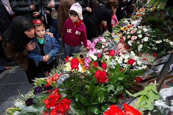 В результате разгона митинга погибли 20 человек, в основном это были женщины и подростки. - Sputnik Грузия