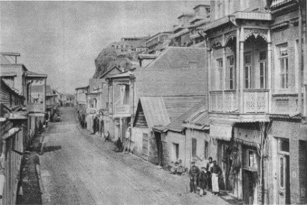 Тифлис. Песковская улица. 1893-1895 гг. - Sputnik Грузия