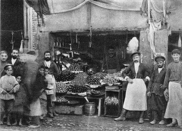 Фруктовая лавка. Начало 1900-х гг. - Sputnik Грузия