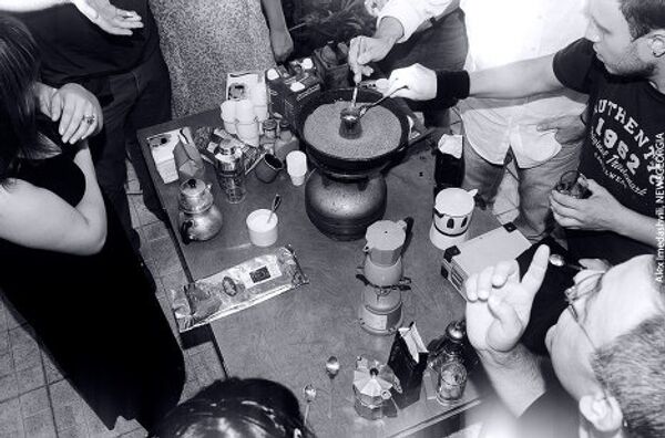 Мастер-класс. Вид сверху. Мастер-класс. Вид сверху. - Sputnik Грузия