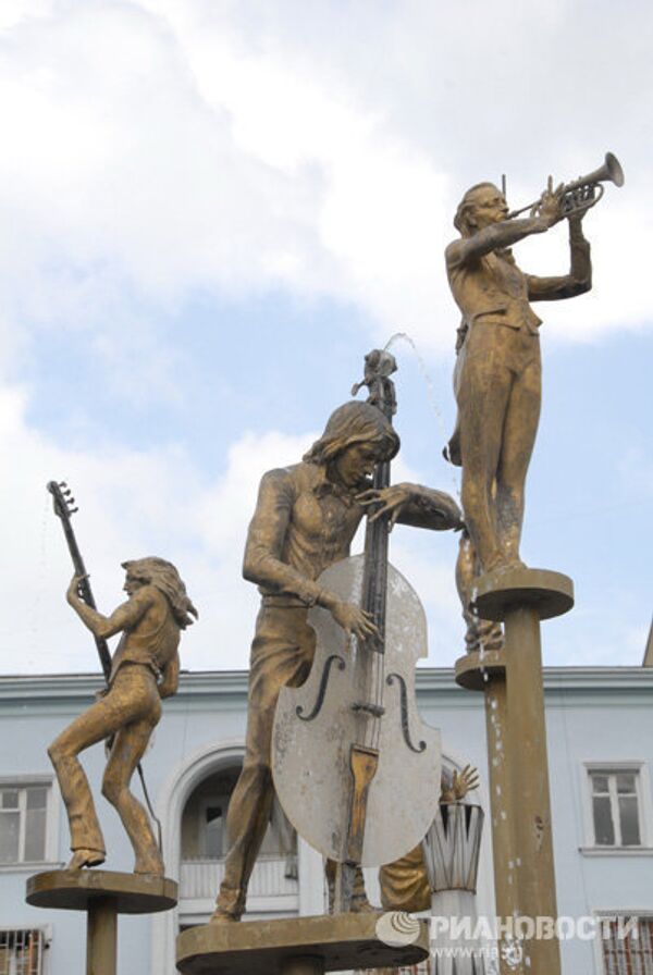 Памятник музыкантам. - Sputnik Грузия