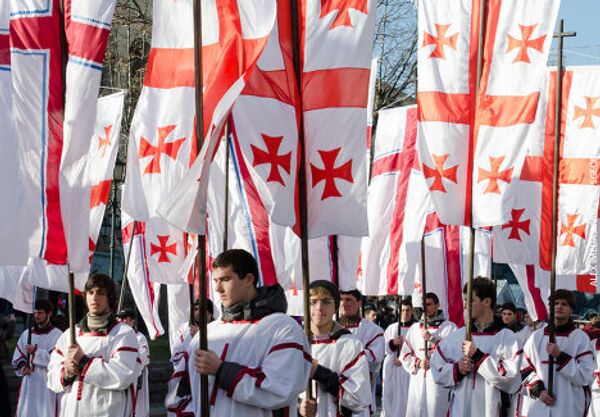 7 января во всех городах и селах Грузии состоялось традиционное рождественское шествие Алило /Аллилуйя/, насчитывающее 15-вековую историю.  - Sputnik Грузия