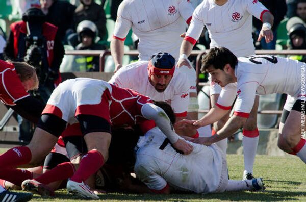 Грузия Россия регби - Sputnik Грузия