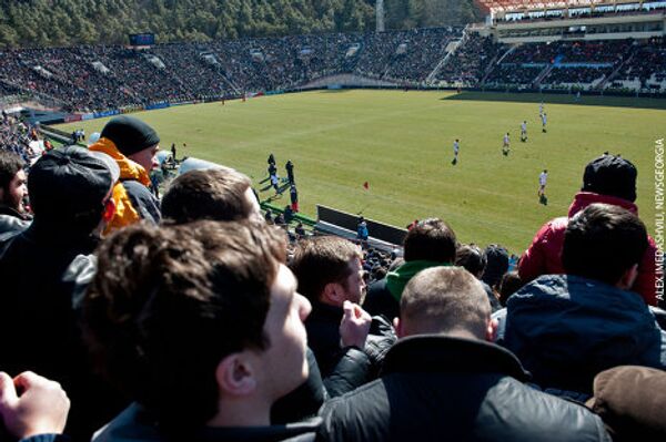 Сборная Грузии одержала победу над российской командой в Кубке европейских наций по регби с разгромным счетом – сорок шесть - ноль. Матч прошел 17 марта на стадионе имени Михаила Месхи при переполненных трибунах – впервые за последние четыре года российская сборная играла в Тбилиси. - Sputnik Грузия