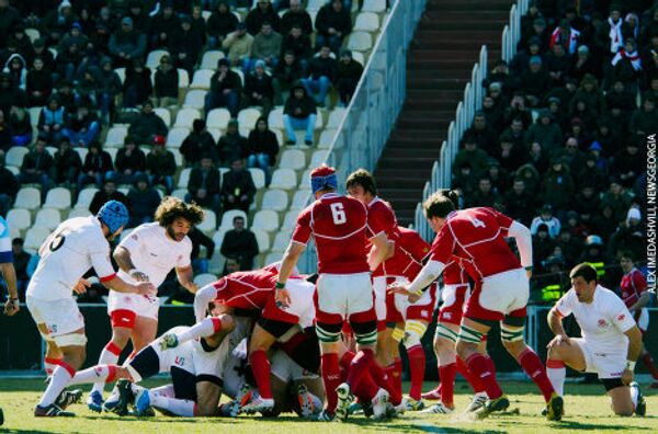 Сборная Грузии одержала победу над российской командой в Кубке европейских наций по регби с разгромным счетом – сорок шесть - ноль. Матч прошел 17 марта на стадионе имени Михаила Месхи при переполненных трибунах – впервые за последние четыре года российская сборная играла в Тбилиси. - Sputnik Грузия