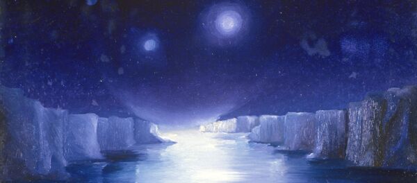 Репродукция картины Е. Давиташвили Рождение планеты - Sputnik Грузия