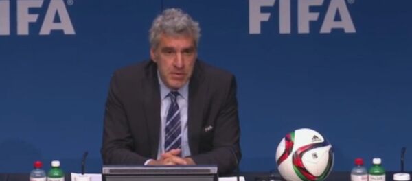 ფიფას წარმომადგენელი რუსეთში 2018 წლის მსოფლიო ჩემპიონატის გაუქმების შესახებ ჭორს უარყოფს ფიფას წარმომადგენელი რუსეთში 2018 წლის მსოფლიო ჩემპიონატის გაუქმების შესახებ ჭორს უარყოფს - Sputnik საქართველო