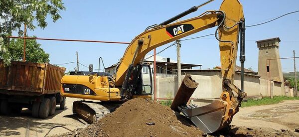 გზის სარეაბილიტაციო სამუშაოები - Sputnik საქართველო