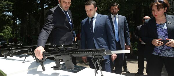 Ираклий Гарибашвили, Каха Каладзе и Тинатин Хидашели - Sputnik Грузия