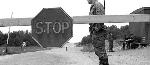 ГРАНИЦА ТАМОЖНЯ ШОССЕ МОСКВА-РИГА ГРАНИЦА ТАМОЖНЯ ШОССЕ МОСКВА-РИГА - Sputnik Грузия