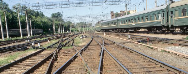 რკინიგზის ლიანდაგები რკინიგზის ლიანდაგები - Sputnik საქართველო