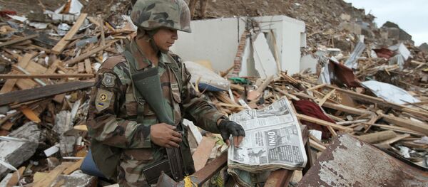 Последствия землетрясения в Чили Последствия землетрясения в Чили - Sputnik Грузия