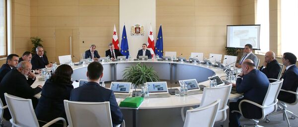 Правительство Гарибашвили Правительство Гарибашвили - Sputnik Грузия