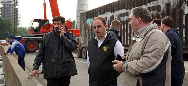 Каха Каладзе и Давид Нармания Каха Каладзе и Давид Нармания - Sputnik Грузия