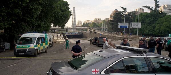 Наводнение в Тбилиси частично парализовало центр  города - Sputnik Грузия