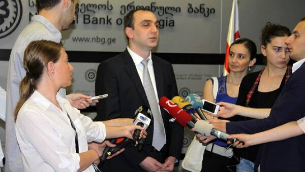 Президент Национального банка Грузии Георгий Кадагидзе - Sputnik Грузия