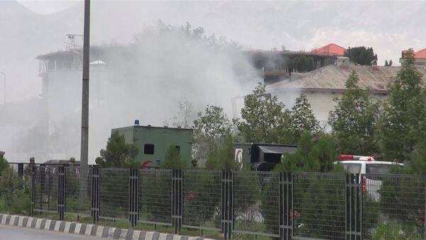 Отражение атаки талибов на парламент в Кабуле, кадры спецоперации - Sputnik Грузия