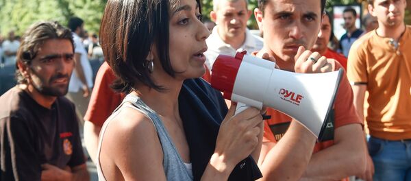 Акция протеста в Ереване - Sputnik Грузия