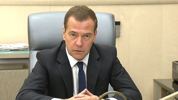 Премьер-министр РФ Дмитирий Медведев - Sputnik Грузия
