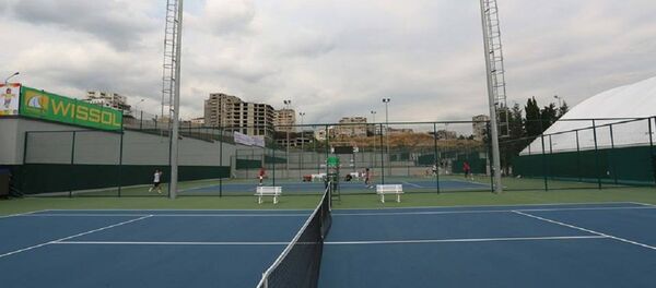 Новый теннисный комплекс в Тбилиси на территории парка Мзиури - Sputnik Грузия