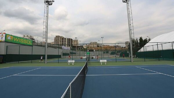 Новый теннисный комплекс в Тбилиси на территории парка Мзиури - Sputnik Грузия