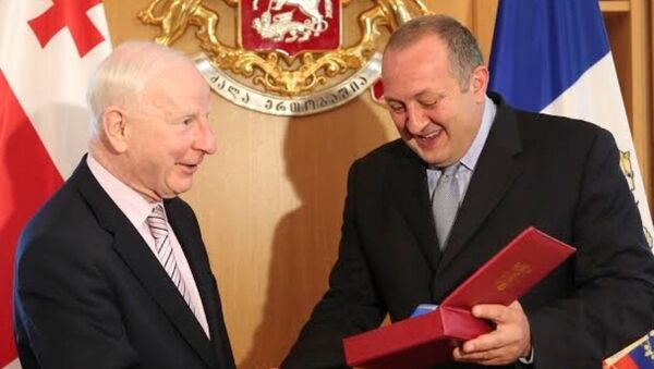 Глава ЕОК награжден в Грузии Орденом Золотого руна - Sputnik Грузия