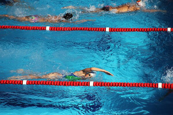 Соревнования по плаванию. Европейский Молодежный Олимпийский Фестиваль в Тбилиси. - Sputnik Грузия