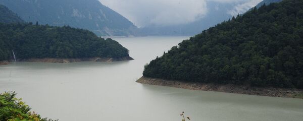 Водохранилище Ингури горы озеро - Sputnik Грузия