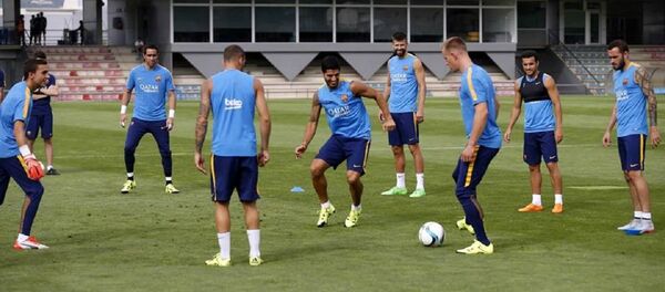 Футбол. ФК Барселона. Тренировка - Sputnik Грузия