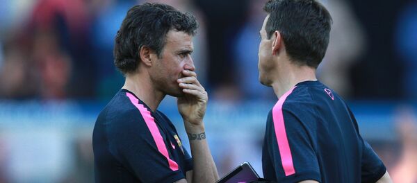 Футбол. Главный тренер Барселоны Луис Энрике Футбол. Главный тренер Барселоны Луис Энрике - Sputnik Грузия