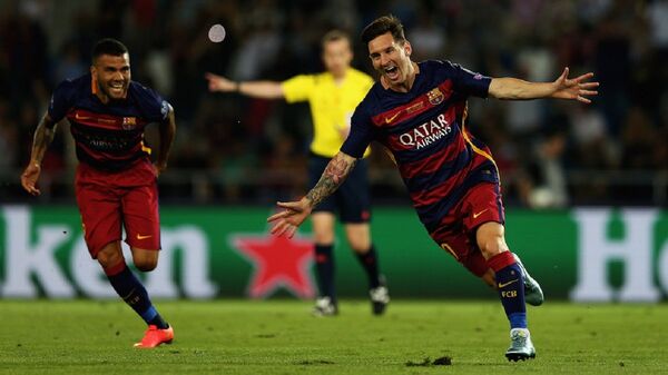 Барселона. Лионель Месси - Sputnik Грузия