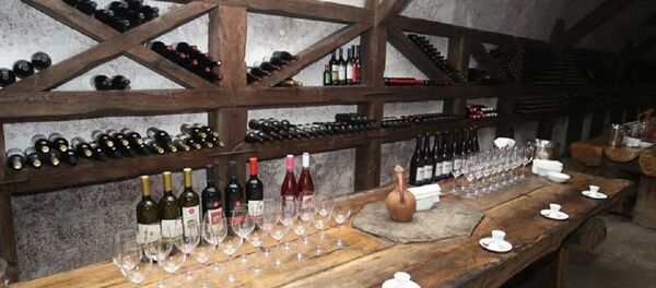 Винный погреб в Кварели - Sputnik Грузия