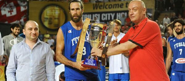 Баскетбол. Кубок мэра Тбилиси. Сборная Италии - Sputnik Грузия