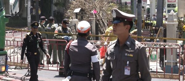 Бангкок после теракта: работа следователей и полиции на месте взрыва - Sputnik Грузия