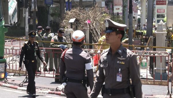 Бангкок после теракта: работа следователей и полиции на месте взрыва - Sputnik Грузия