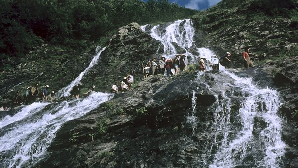 Горный водопад - Sputnik Грузия