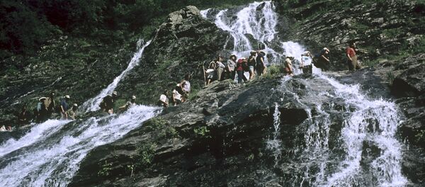 Горный водопад - Sputnik Грузия