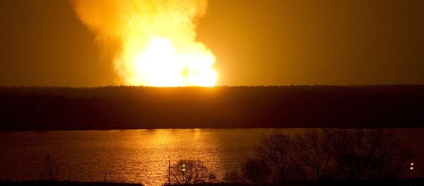 Пожар на газопроводе - Sputnik Грузия