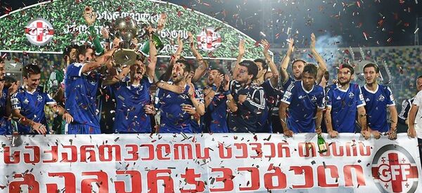 ფეხბურთი: თბილისის დინამო – სუპერთასი 2015–ის მფლობელი - Sputnik საქართველო