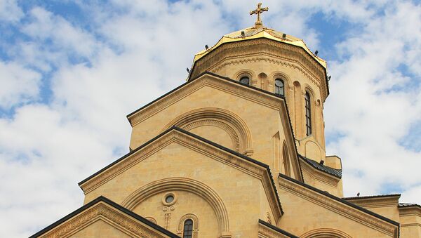 церковь собор Самеба религия - Sputnik Грузия