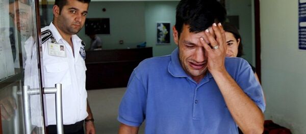 СИРИЙСКИЙ БЕЖЕНЕЦ АБДУЛЛАХ КУРДИ, ПОТЕРЯВШИЙ ВСЮ СЕМЬЮ СИРИЙСКИЙ БЕЖЕНЕЦ АБДУЛЛАХ КУРДИ, ПОТЕРЯВШИЙ ВСЮ СЕМЬЮ - Sputnik Грузия