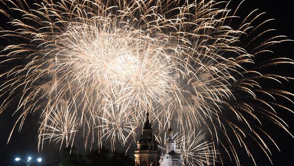Празднование Дня города в Москве. Архивное фото - Sputnik Грузия